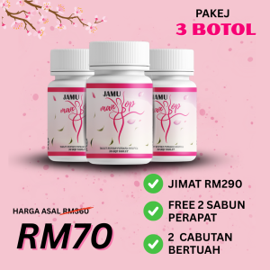 ( JM ) PAKEJ 3 BOTOL